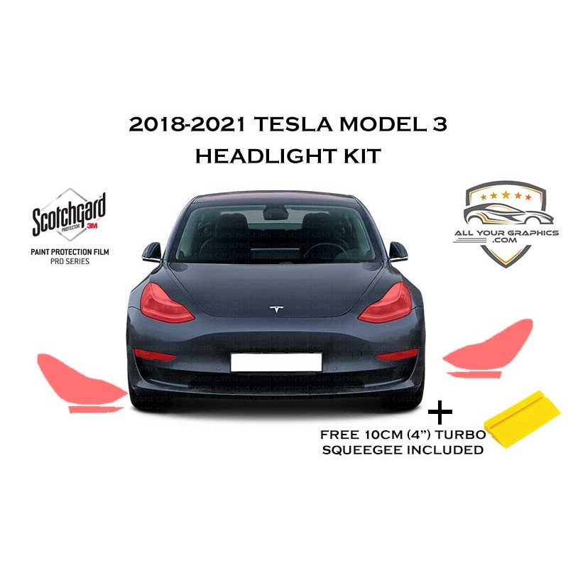 2018-2021 Tesla Model 3 PPF Kits