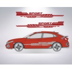 Sport Side Abstract for Ford, Honda, Chevrolet, GMC + MORE - Many Colors to Chose From