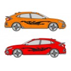 Swooping Arrows for Ford, Honda, Acura,  Mitsubishi + MORE - Many Colors to Chose From
